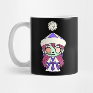 Cute Kyrgyz Zombie Mug